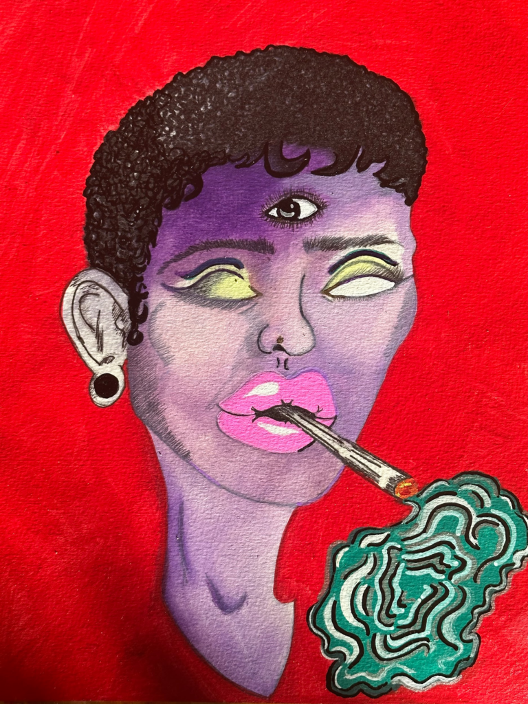 Smoking Girl 2023